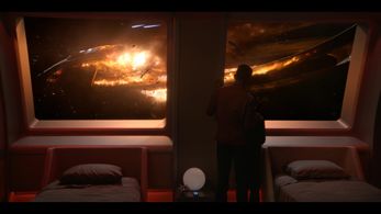 Kai Wener and BJ Tanner in The Orville: Electric Sheep (2022)