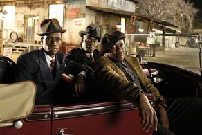 Malcolm Barrett, Paterson Joseph, and Kamahl Naiqui in Timeless (2016)