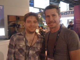Garreth Edwards and Canyon Prince at 2011 NAB