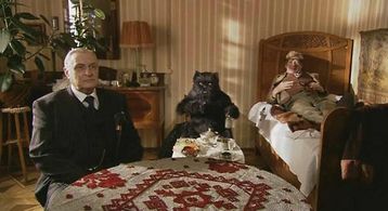 Aleksandr Abdulov, Oleg Basilashvili, and Vano Miranyan in Master i Margarita (2005)