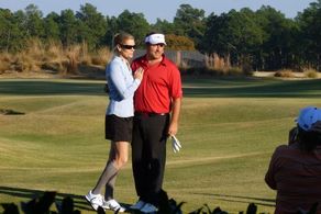 LaReine Chabut at the Tiger Woods World Challenge