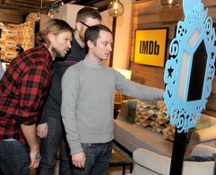 Elijah Wood, Daniel Noah, and Josh C. Waller at an event for The IMDb Studio at Sundance (2015)