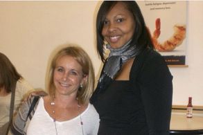 While in Cali ran into Gabrielle Carteras (90210)