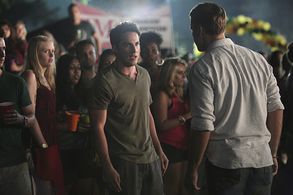 Matthew Davis and Michael Trevino in The Vampire Diaries (2009)
