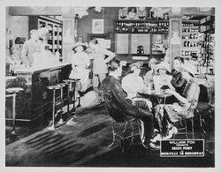 Edmund Burns, Ray Howard, Paul Kamp, Margaret Morris, Eileen Percy, William Scott, and Rosemary Theby in Hickville to Br