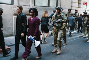 Aunjanue Ellis-Taylor, Derek Klena, and Benjamin Jones in Quantico (2015)