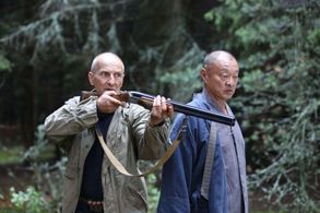 Pyotr Mamonov and Cary-Hiroyuki Tagawa in Ierey-san. Ispoved samuraya (2015)
