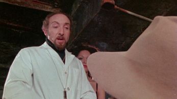 Seamus O'Brien and Helen Thompson in Blood Sucking Freaks (1976)