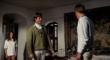 Natalie Wood, Robert Culp, and Horst Ebersberg in Bob & Carol & Ted & Alice (1969)