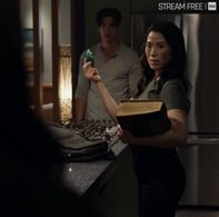 Vanessa Kai and Ben Levin in Kung Fu and Betrayal