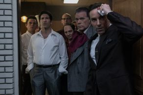 Ray Liotta, Alessandro Nivola, Corey Stoll, Jon Bernthal, John Magaro, and Billy Magnussen in The Many Saints of Newark 