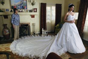 Ivonne Coll and Andrea Navedo in Jane the Virgin (2014)