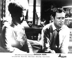 Maurice Ronet and Marina Vlady in Enough Rope (1963)