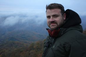 Director Matty Beckerman on set of 