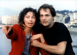 Vincent Gauthier and Marie Rivière in The Green Ray (1986)