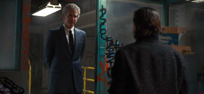 Matthew Modine and Millie Bobby Brown in Stranger Things (2016)