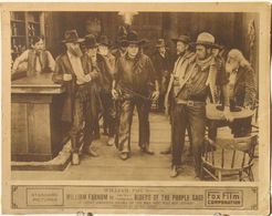 William Farnum, Murdock MacQuarrie, Marc B. Robbins, and William Scott in Riders of the Purple Sage (1918)