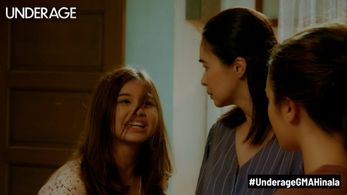 Sunshine Cruz and Elijah Alejo in Underage (2023)
