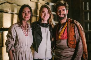 Still of Anton Poriazov and Lorina Kamburova in movie 