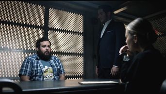 Still of Harry Katzman, Tom Ellis & Lauren German in Lucifer