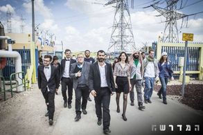 Yehoram Gaon, Yehuda Levi, Liron Vaisman, and Gal Toren in HaMidrasha (2015)