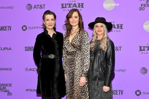 Harriet Walter and Clare Dunne at an event for Herself (2020)