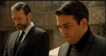 Adam Rayner and Cameron Gharaee in Tyrant (2014)