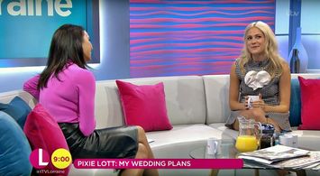 Christine Lampard and Pixie Lott in Lorraine (2001)