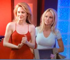 Natasha Pavlovich co-starring with Pamela Anderson in episode of TV show VIP