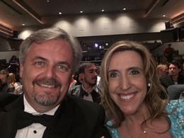 LA WEBFEST 2017 at Sony Studios (Cary Grant Theater) - Carolyn is nominated 