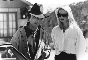 Michael Cimino and Kelly Lynch in Desperate Hours (1990)