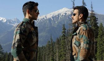 Manoj Bajpayee and Sidharth Malhotra in Aiyaary (2018)