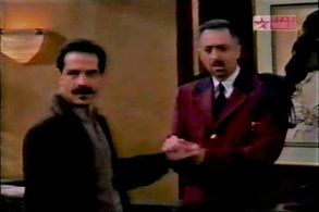 Tony Shalhoub and Marcelo Tubert in Stark Raving Mad (1999)