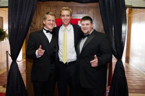 Jason Spanogle (producer),Spencer T. Folmar (director),and Nicholas Coble (assistant director) at the premiere of 