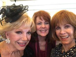 Pamela Clay - Thalians' Award - with Ruta Lee + Stefanie Powers