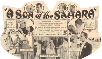 Montagu Love, Bert Lytell, Walter McGrail, Paul Panzer, Rosemary Theby, and Claire Windsor in A Son of the Sahara (1924)