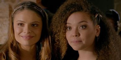 Selah Austria and Hannah Kepple in Cobra Kai (2018)