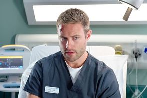 Playing Caleb in BBC Casualty