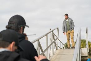 Julio Saldarriaga and Zach Rose in Ripple in the Water