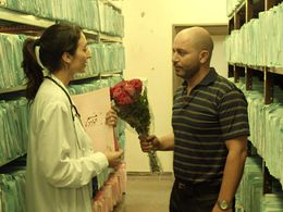 Lior Raz and Laëtitia Eïdo in Fauda (2015)