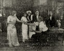 Jane Fearnley and James Gordon in The Stranglers of Paris (1913)