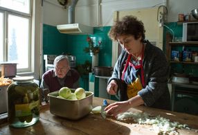 Jana Bousková and Jirí Lábus in Prípad pro lyzare (2016)