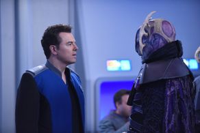 J. Paul Boehmer and Seth MacFarlane in The Orville (2017)