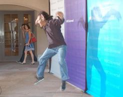 From the NBC Press Day 2012 as one of the characters from Grimm