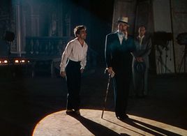 Eric Berry, Léonide Massine, and Anton Walbrook in The Red Shoes (1948)