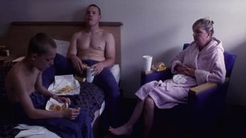 Hale Lytle, Gabriel Croft, and Sandra L. Hale in Young Bodies Heal Quickly (2014)