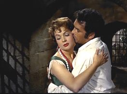 Jorge Mistral and Sara Montiel in The Devil Made a Woman (1959)