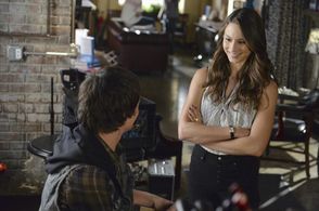Troian Bellisario and Will Bradley in Pretty Little Liars (2010)