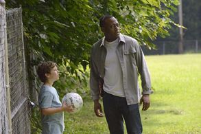 Omar Epps and Landon Gimenez in Resurrection (2013)