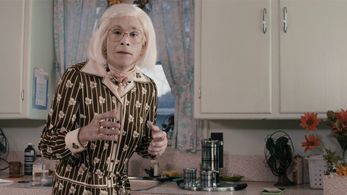 Martin Villeneuve as his grandmother in 